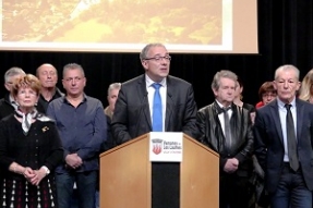 Venarey-Les Laumes, plus que jamais ville d'avenir...  plus de 500 personnes aux voeux de Patrick Molinoz  !